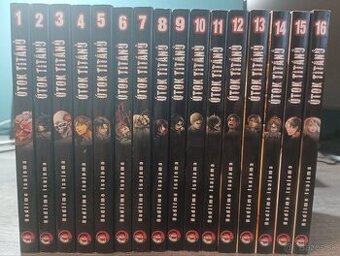 Manga Útok titánu 1-16