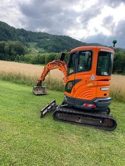 DOOSAN 2,8t minibager Import Norway-2018- AKO NOVÝ 3300h -L