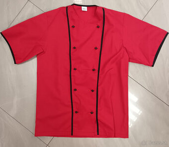 Kuchársky rondon - v.48 - 2XL - červený - UNI