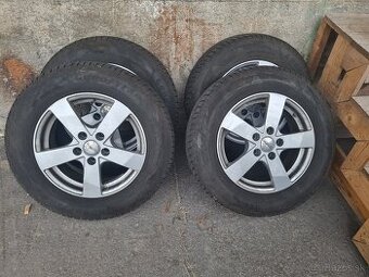 AL disky Dacia Duster r16, zimne pneu Goodyear 215/65 t16