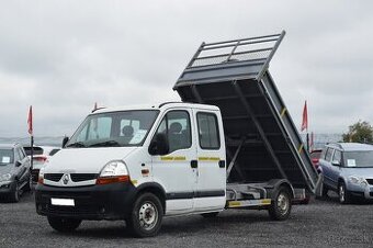Renault Master 2.5 dCi valník/vyklápač 7 miest