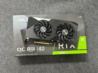 Predám grafiku ASUS Dual GeForce RTX 3060 Ti V2 O8G