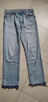 Pánske svetlomodré rifle L