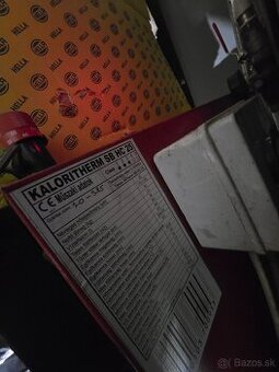 Teplovodny kotol s automatickým horakom na starý olej 25kw