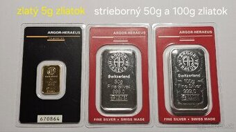 Investičné zlato a striebro