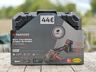 PARKSIDE • aku uhlová brúska PWSAP 20-Li F6