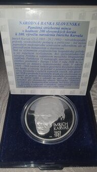 200 SK k 100. výročiu narodenia Imricha Karvaša