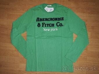 Abercrombie & fitch pánske tričko s dlhým rukávom