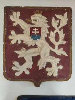 Smaltova tabuľa čsr štátny znak