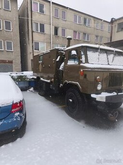 GAZ 66 – 4x4 – bývalá rádiostanica – 1987