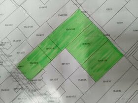 Predám 20 + 20 árový stavebný pozemok v Tvrdošovciach.