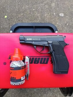 Pištol co2 RazorGun -1500 brok a -co2