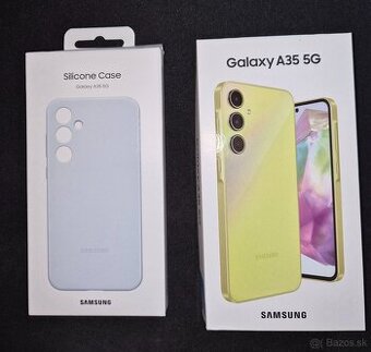 Samsung Galaxy A35 5G 8GB 256GB Žltý + ochranný kryt