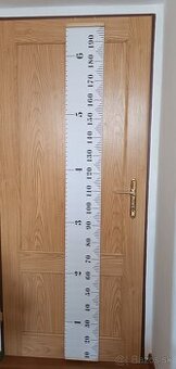 Závěsný plátěný metr na měření výšky pro děti