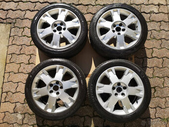 FORD Alu R17 5x112 7Jx17H2 + Letné 225/45 R17 gumy