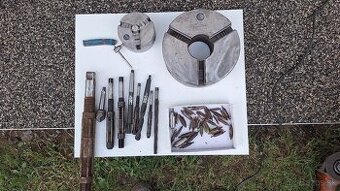 Sústruh 2 hlavy a príslušenstvo