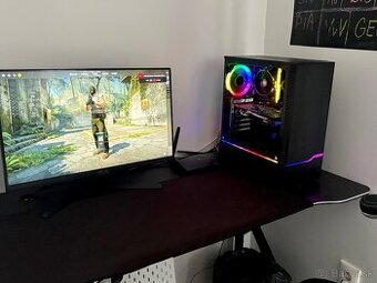 Herný PC + monitor