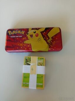 Pokémon sety - karty + plechovky