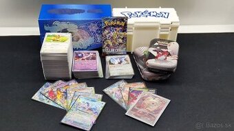 Pokémon karty Stellar Crown – bulk lot, holo/reverse/EX/V