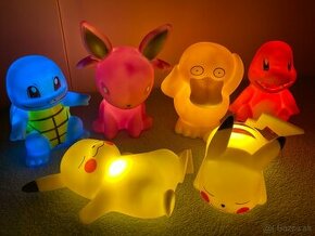 Nové lampy Pokémon Pikachu rôzne druhy s vloženou batériou