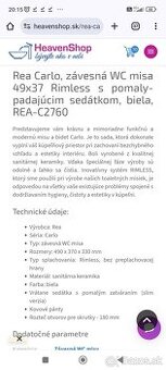 Komplet wc misa
