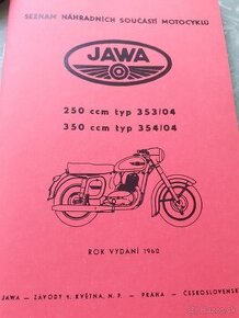 JAWA 353 04/ 354 04 Katalog ND