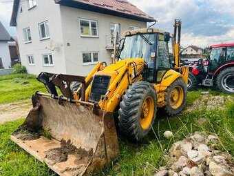 Predám traktorbager JCB 4CX, teleskopické rameno, otváracia