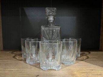 Whisky poháriky s karafou