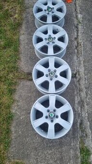 Elektrony R14 5x100 FABIA original pre SKODA