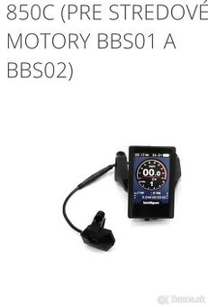 Predám lcd display 850 pre bafang bbs01
