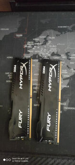 HyperX Fury DDR4 16GB KIT (8+8) 2933MHZ