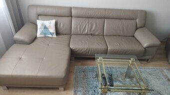 kožená sedačka, kreslo