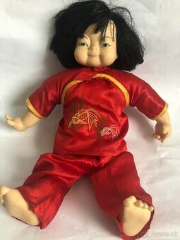 Stara japonska babika r 1985 vintage lasy prave stara vintag