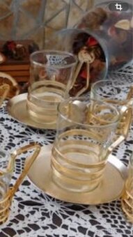 Sklo na kavickuSimax- Bohema Heat-Cofe set-na kávičku