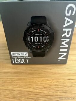 Garmin Fenix 7 Solar Sapphire