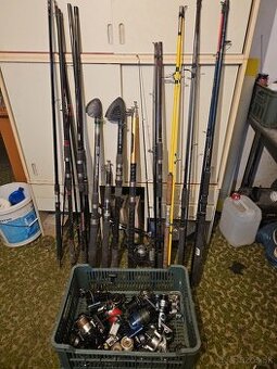 Predám staré udice a navijáky