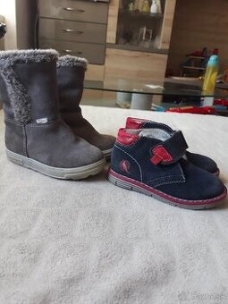 Čižmy a prechodné topánky v.23