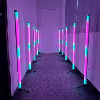 Led trubice ovládané app v mobile (synchrónne ovl.)