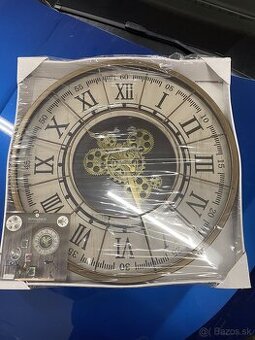 Predám Kovové hodiny Atmosphera Stella 3941 D57cm, hnedá