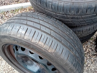 plechové disky Peugeot, Citroen 4x108 16" aj pneu 205/55 r1