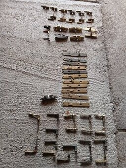 Predam mosadzne kľučky