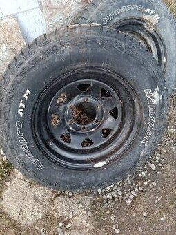 Pneumatiky s diskami Hankook P236/70 R16 m+s