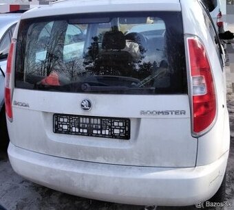 predám PIATE DVERE ŠKODA ROOMSTER 2010 MOTOR 1.2 HTP CHFA BB