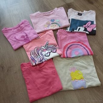 Letné tričká balík v.110-116