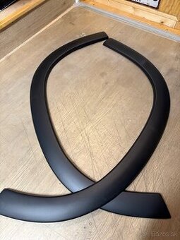 Skoda Yeti plastové lemy predného blatníka