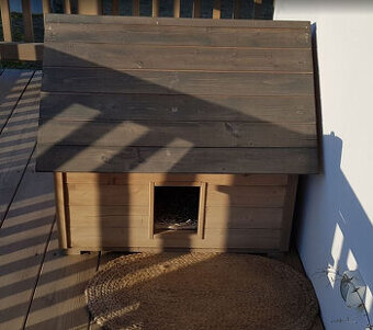 Búda pre psa zateplená