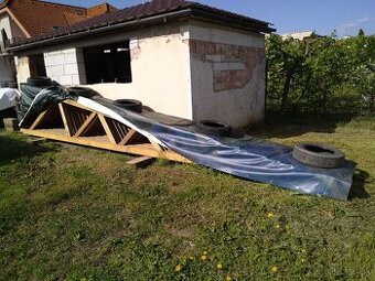 Drevené strešné montované trámy (nosníky)