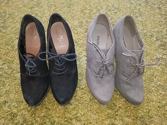 Dva pary damskych clenkovych cizmiciek