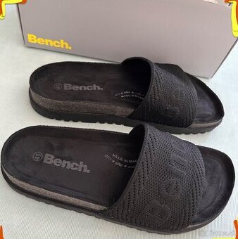 Unisex NOVÉ BENCH šlapky čierne EU41 za 21EUR