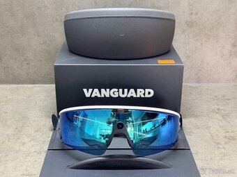 Meta Vanguard Smart Glasses – White, Prizm Sapphire
